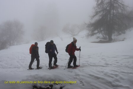 Raquette au Col de la Gardette, Col de la Gardette 007