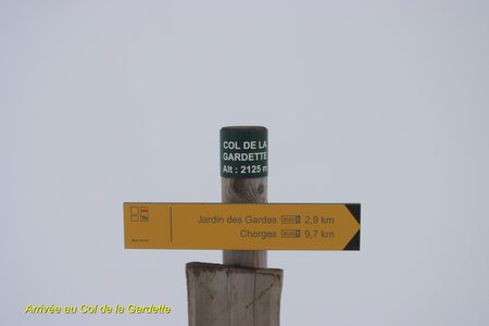 Raquette au Col de la Gardette, Col de la Gardette 011