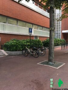 Stationnements vélos, Ecole Marius Jacotot 1