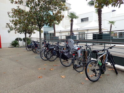Stationnements vélos, Palais des Sports 2