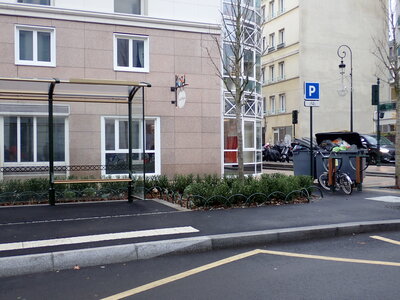 Stationnements vélos, Parmentier 2