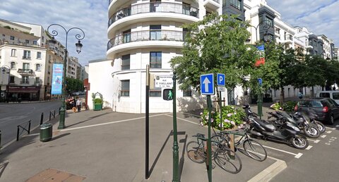 Stationnements vélos, République - E. Vaillant