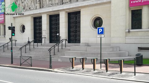Stationnements vélos, Mairie