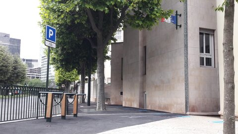 Stationnements vélos, La Rotonde