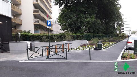 Stationnements vélos, Jean Jaures 3