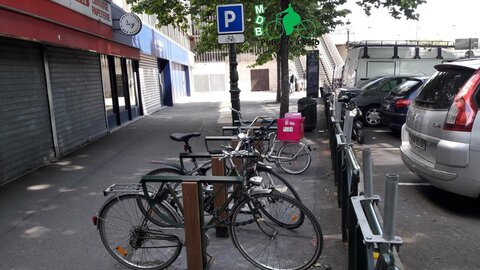 Stationnements vélos, Bellini velo park 2
