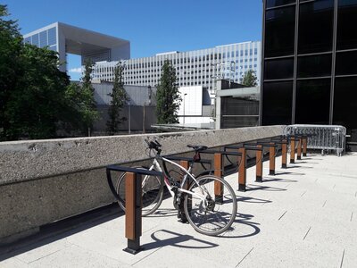 Stationnements vélos, Terrasses Boildieu 1