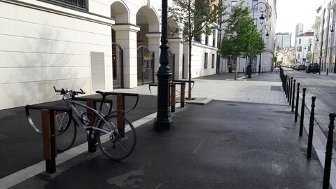 Stationnements vélos, Voltaire maternelle 2