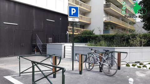 Stationnements vélos, Jean Jaures - Paul Lafargue
