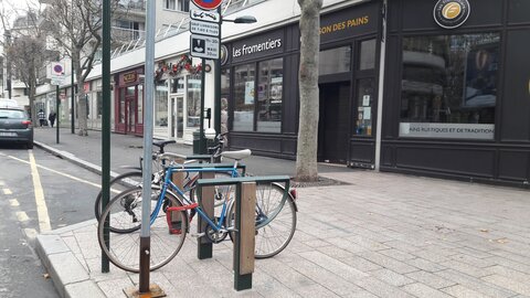 Stationnements vélos, Lafargue oasis fromentiers