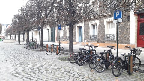 Stationnements vélos, Vieille Eglise 3x3 veloparks