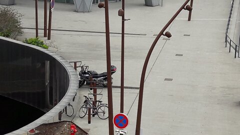Stationnements vélos, Circulaire tour D2 arceaux