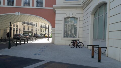 Stationnements vélos, Moulin école des Bergères