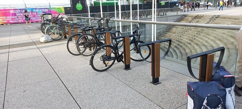 Stationnements vélos, Défense Grande Arche 2
