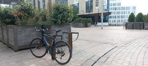 Stationnements vélos, La Défense Valmy 1