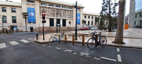 Stationnements vélos, Brazza Mediatheque 2