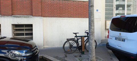 Stationnements vélos, Volta Amica 1 arceau