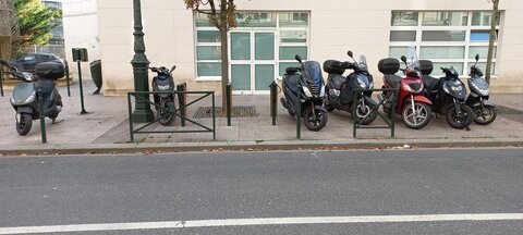 Stationnements vélos, Jean Jaures résidence étudiante 2